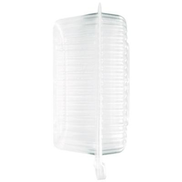 Handi-Lock Single Compartment Food Container, 46 Oz, 8 x 3 x 8.87, Clear, Plastic, 250/Carton