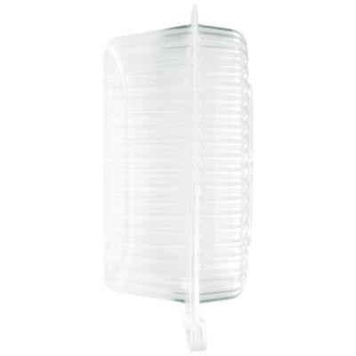 Handi-Lock Single Compartment Food Container, 46 Oz, 8 x 3 x 8.87, Clear, Plastic, 250/Carton