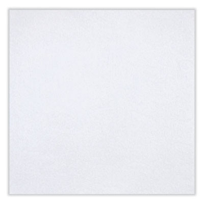 Linen-Like Natural Flat Pack Napkin, 16 x 16, White, 1,200/Carton