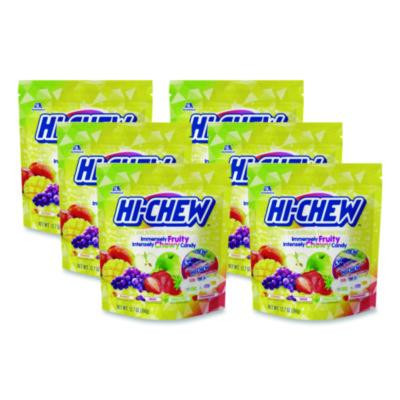 Fruit Chews, Original Stand Up Pouch, 12.7 Oz, 6/Carton