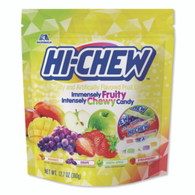 Fruit Chews, Original Stand Up Pouch, 12.7 Oz, 6/Carton
