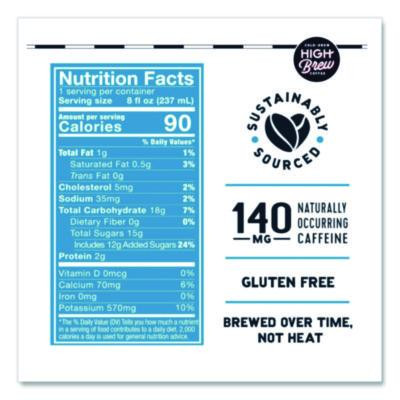 Cold Brew Coffee + Protein, Mexican Vanilla, 8 Oz Can, 12/Pack