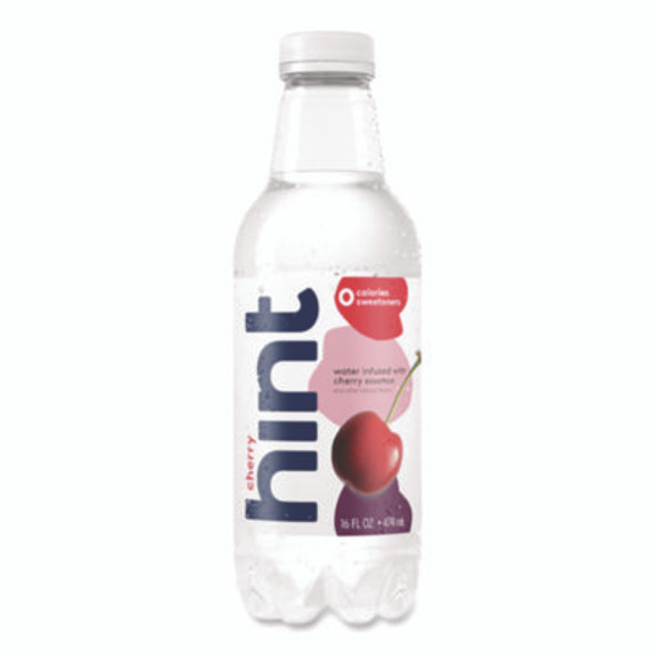 Flavored Water, Cherry, 16 Oz Bottle, 12 Bottles/Carton