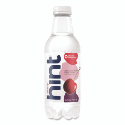 Flavored Water, Cherry, 16 Oz Bottle, 12 Bottles/Carton