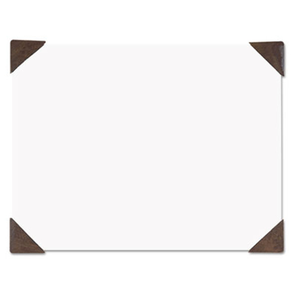100% Recycled Doodle Desk Pad, Refillable, (50) White Sheets, 22" x 17", White