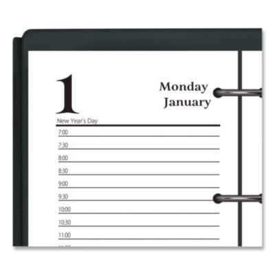 Economy Daily Desk Calendar Refill, 3.5 x 6, White Sheets, 12-Month (Jan To Dec): 2026