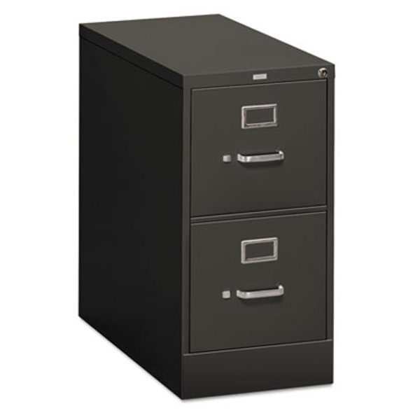 310 Series Vertical File, 2 Letter-Size File Drawers, Charcoal, 15" X 26.5" X 29"