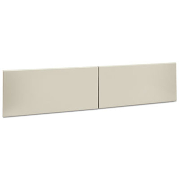 38000 Series Hutch Flipper Doors For 72"w Open Shelf, 36w X 15h, Light Gray