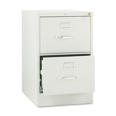 510 Series Vertical File, 2 Legal-Size File Drawers, Light Gray, 18.25" X 25" X 29"