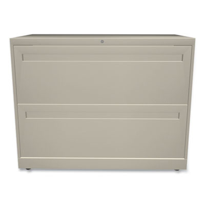Brigade 700 Series Lateral File, 2 Legal/Letter-Size File Drawers, Putty, 36" X 18" X 28"