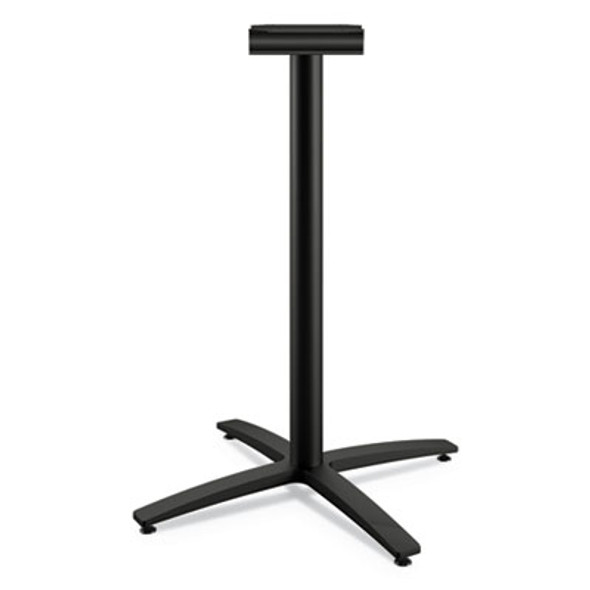 Between Standing-Height X-Base For 42" Table Tops, 32.68w x 41.12h, Black
