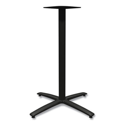 Between Standing-Height X-Base For 42" Table Tops, 32.68w x 41.12h, Black
