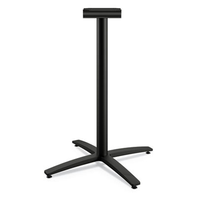 Between Standing-Height X-Base For 42" Table Tops, 32.68w x 41.12h, Black
