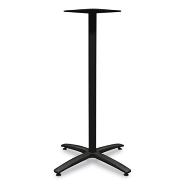 Between Standing-Height X-Base For 30" To 36" Table Tops, 26.18w x 41.12h, Black