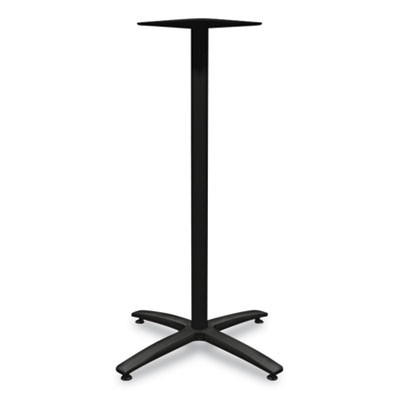 Between Standing-Height X-Base For 30" To 36" Table Tops, 26.18w x 41.12h, Black