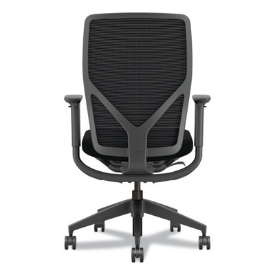 Flexion Mesh Back Task Chair, Supports Up To 300Lb, 14.81" To 19.7" Seat Height, Black Seat/Back/Base