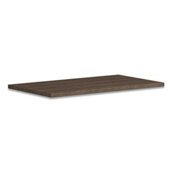 Coze Writing Desk Worksurface, Rectangular, 42" x 24", Florence Walnut