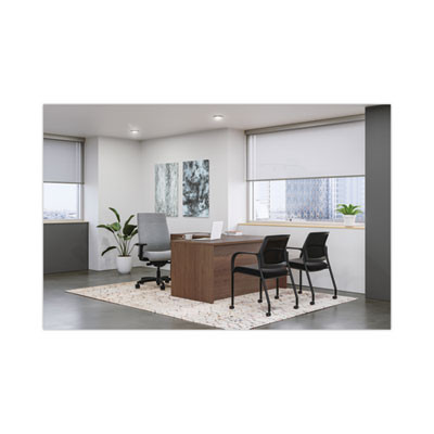 Mod Desk Shell, 72" x 30" x 29", Sepia Walnut