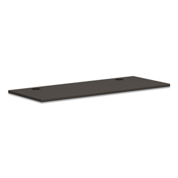 Mod Worksurface, Rectangular, 60w x 24d, Slate Teak