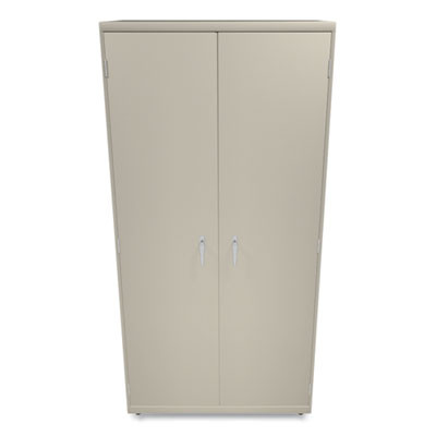 Assembled Storage Cabinet, 36w x 24.25d x 71.75h, Putty