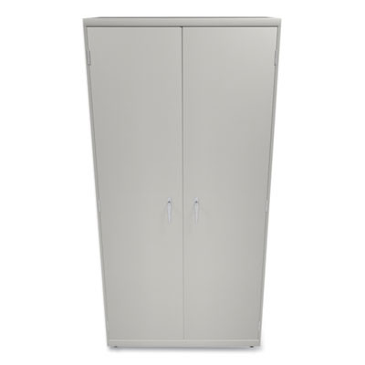 Assembled Storage Cabinet, 36w x 24.25d x 71.75h, Light Gray