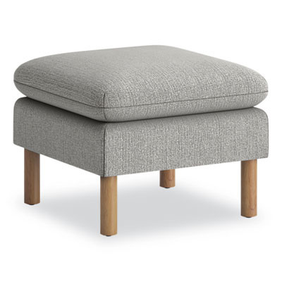 Parkwyn Series Ottoman, 23" x 23" x 17.5", Gray