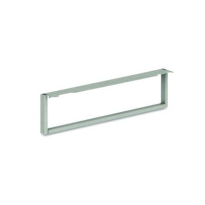 Voi O-Leg Support For Low Credenza, 2 X 29.75 X 7, Platinum Metallic