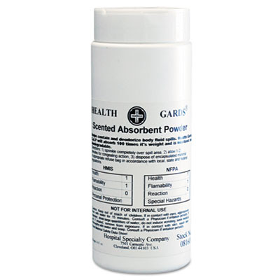 Absorbent Powder, Scented, 16 Oz Shaker Can, 12/Carton