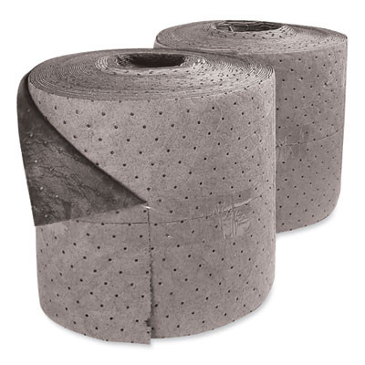 Taskbrand All Sorb Industrial Sorbent Roll, 24.5 Gal, 15" x 150 Ft, 2/Carton
