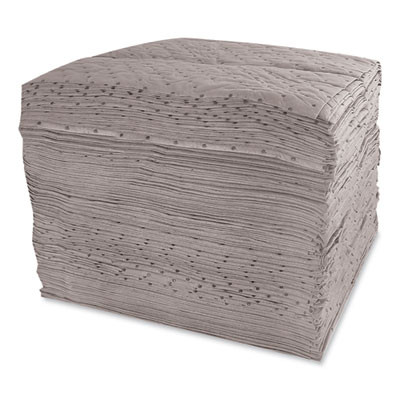 Taskbrand All Sorb Industrial Sorbent Pad, 0.11 Gal, 15 X 18, 200/Carton