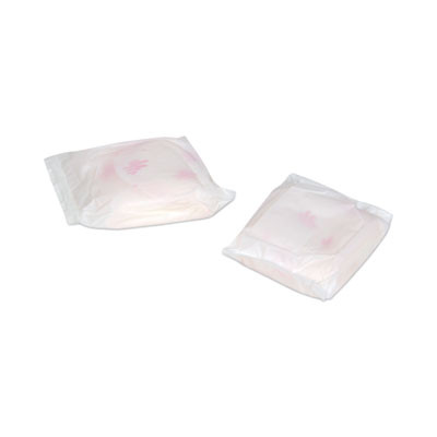 Generic Packaged Sanitary Pads, Regular Absorbency, 24/Pack, 24 Packs/Carton