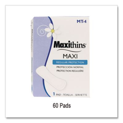 Vended Menstrual Care Refill Kit, 60 Pads, 60 Tampons, 60 Disposable Bags, 180/Carton