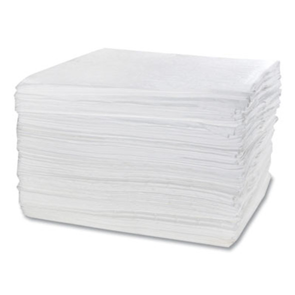 Taskbrand Industrial Oil Only Sorbent Pad, 0.14 Gal, 15 x 18, 200/Carton