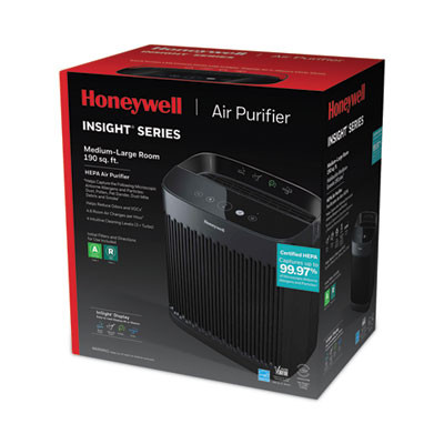 Insight Hepa Air Purifier Hpa5100B, 190 Sq Ft Room Capacity, Black