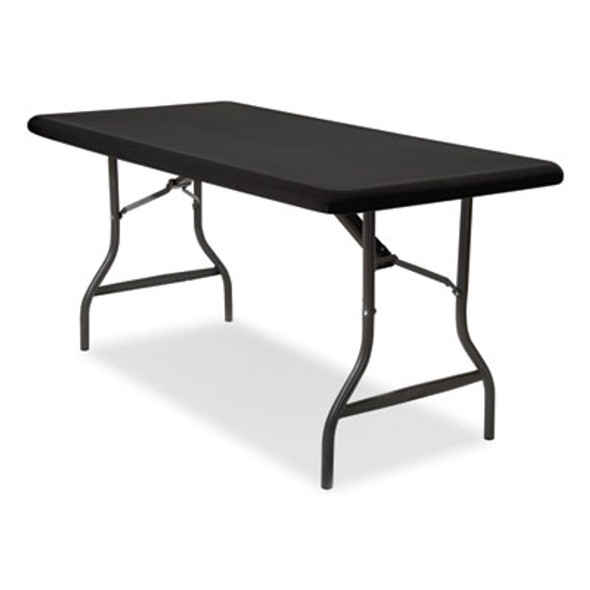 Igear Fabric Table Top Cap Cover, Polyester/Spandex, 30" x 96", Black