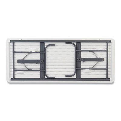 Indestructables Too 600 Series Folding Table, Rectangular, 96" x 30" x 29", Platinum