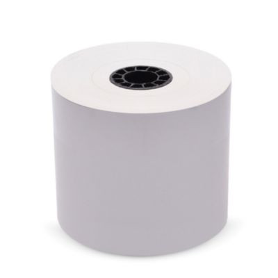Sticky Media, 3.15" x 270 Ft, White, 12 Rolls/Carton