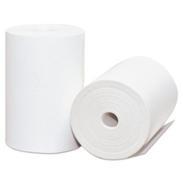 Direct Thermal Printing Thermal Paper Rolls, 2.25" X 75 Ft, White, 50/Carton