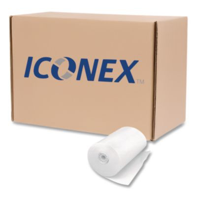 Direct Thermal Printing Thermal Paper Rolls, 2.25" X 165 Ft, White, 6/Pack