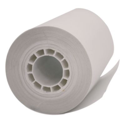 Direct Thermal Printing Thermal Paper Rolls, 2.25" X 55 Ft, White, 5/Pack