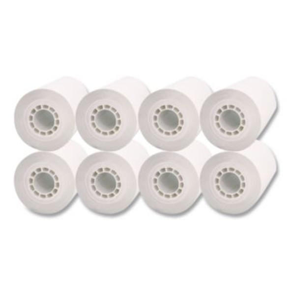 Direct Thermal Printing Thermal Paper Rolls, 3.13" X 230 Ft, White, 8/Pack