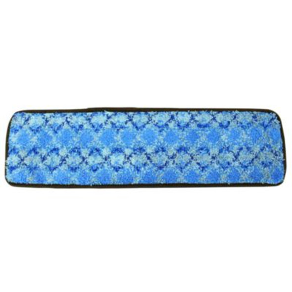 Mopster 2.0 Microfiber Bucketless Mop, 16.25 x 3.25 Blue Microfiber Head, 57" Black Aluminum Handle