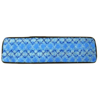 Mopster 2.0 Microfiber Bucketless Mop, 16.25 x 3.25 Blue Microfiber Head, 57" Black Aluminum Handle