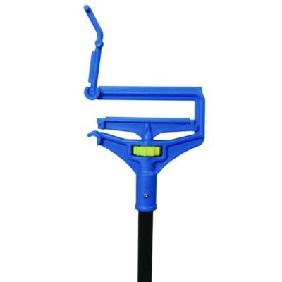 Speed Change Mop Handle, 61.25", Blue/Black, 12/Carton