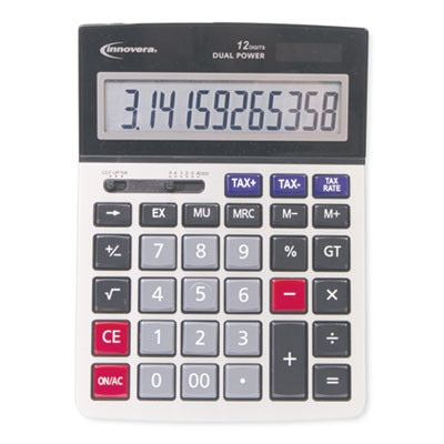 15975 Large Display Calculator, 12-Digit Lcd