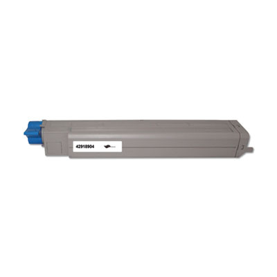 Remanufactured Black Toner (Type C7), Replacement For 42918904, 15,000 Page-Yield