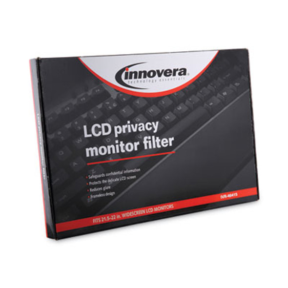 Premium Antiglare Blur Privacy Monitor Filter For 21.5" To 22" Widescreen Flat Panel Monitor, 16:9/16:10 Aspect Ratio