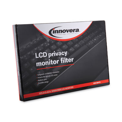 Premium Antiglare Blur Privacy Monitor Filter For 21.5" To 22" Widescreen Flat Panel Monitor, 16:9/16:10 Aspect Ratio