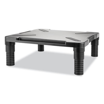 Single Level Monitor Riser, 13.13" x 13.5" x 4.92" To 7.28", Black