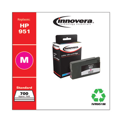 Remanufactured Magenta Ink, Replacement For 951 (Cn051An), 700 Page-Yield